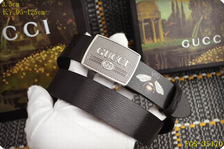 Gucci belt 35mm 95-125cm 8L22